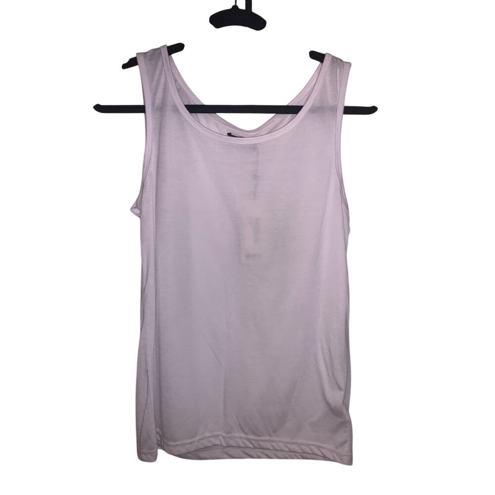 Boohoo Tank Top White NWT